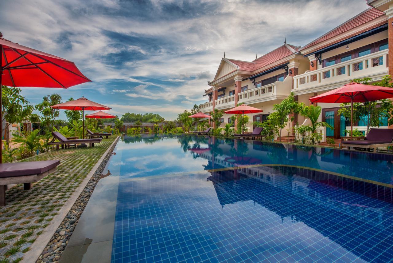 Amour D'Angkor Hotel Siem Reap Bagian luar foto