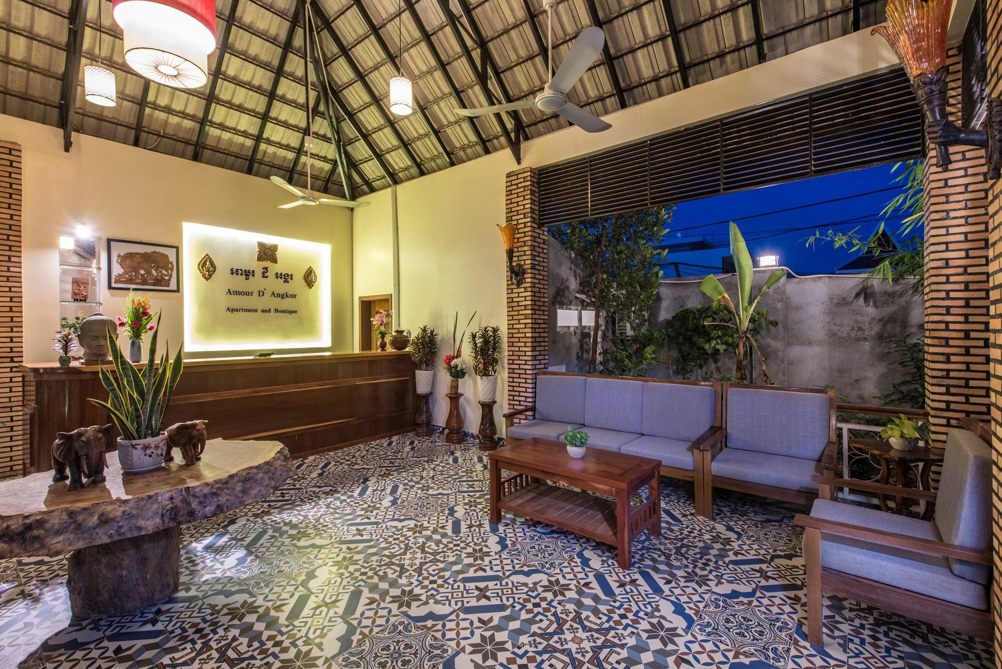 Amour D'Angkor Hotel Siem Reap Bagian luar foto