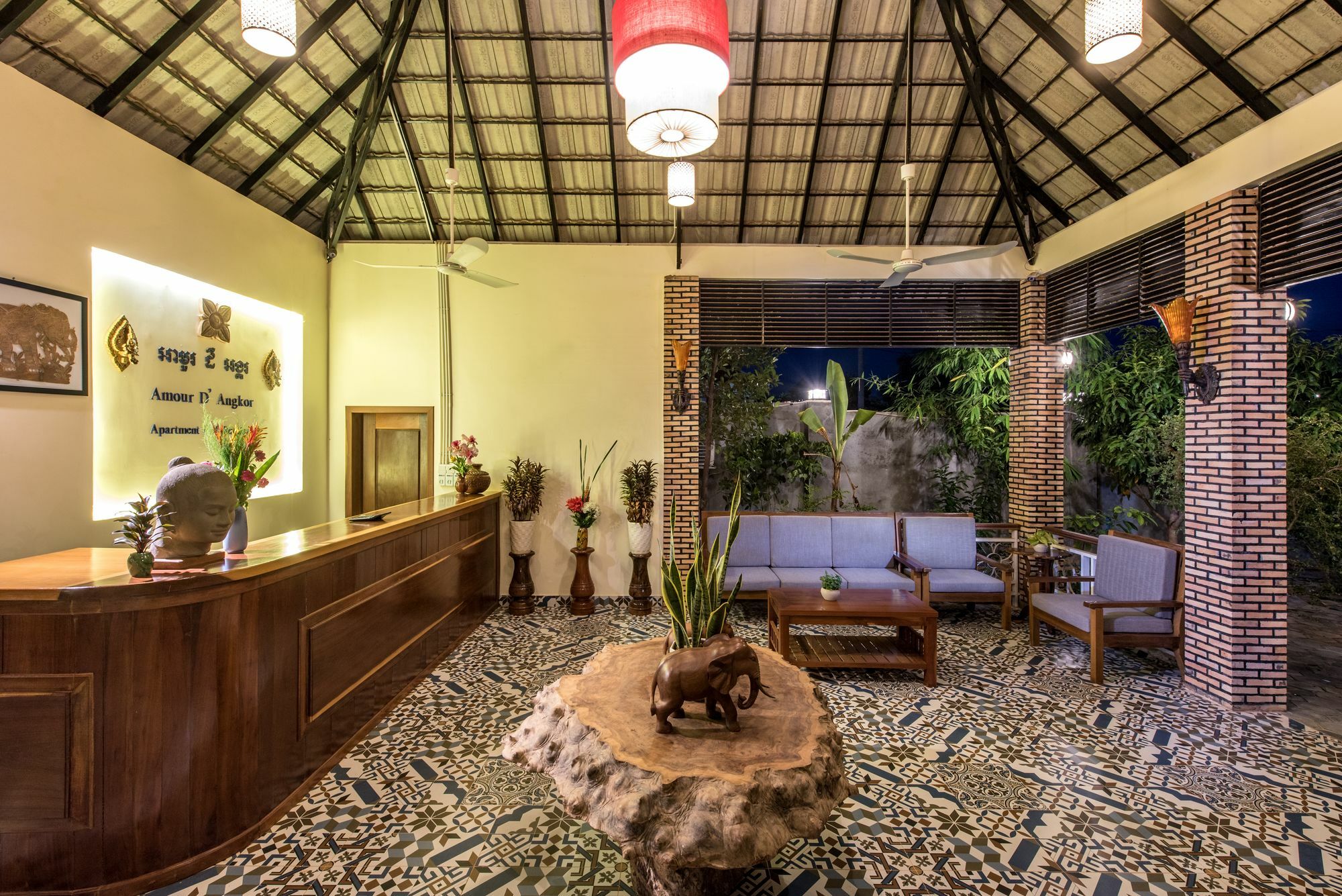 Amour D'Angkor Hotel Siem Reap Bagian luar foto